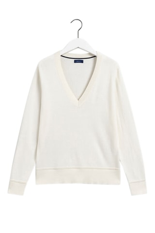 Pull regular - Écru