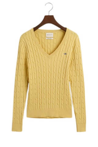 Pull slim - Jaune