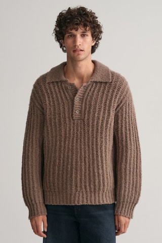 Pull en laine - Marron