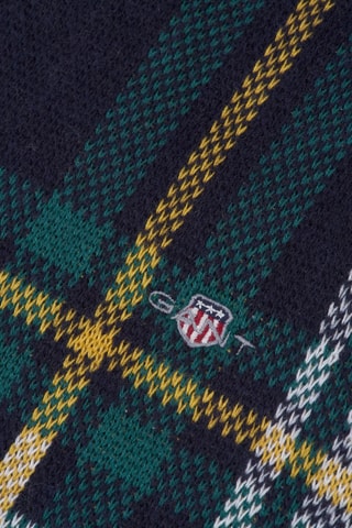 Pull regular en laine - Bleu marine