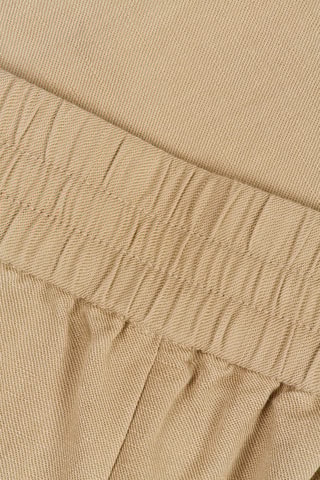 Pantalon relaxed en lin - Beige