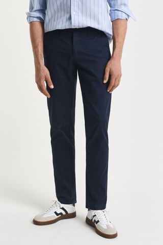 Chino slim - Bleu marine