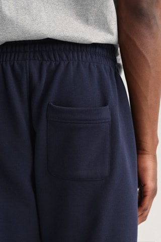 Pantalon de survêtement en coton biologique - Bleu marine