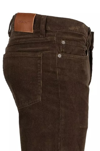 Pantalon slim - Marron