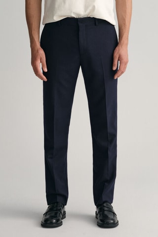 Pantalon slim - Bleu marine