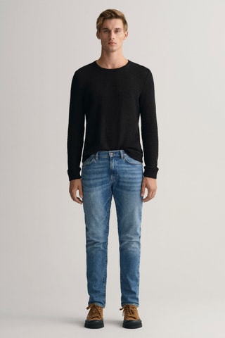 Jean slim - Bleu moyen