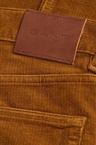 Pantalon slim - Marron