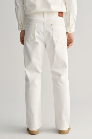 Jean relaxed - Blanc cassé