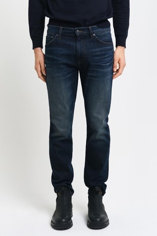 Jean regular - Bleu foncé