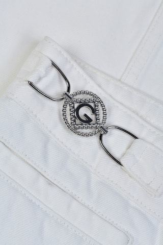 Jean taille haute en coton biologique - Écru