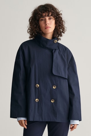 Caban relaxed - Bleu marine