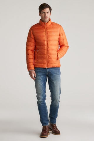Gewatteerde Jas Regular - Oranje