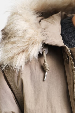 Parka met Capuchon - Beige