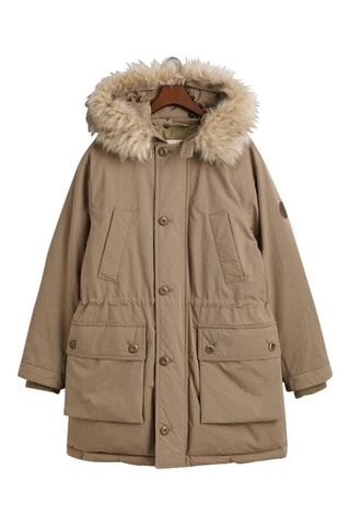 Parka met Capuchon - Beige