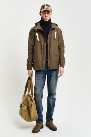 Windjack Regular met Capuchon - Kaki