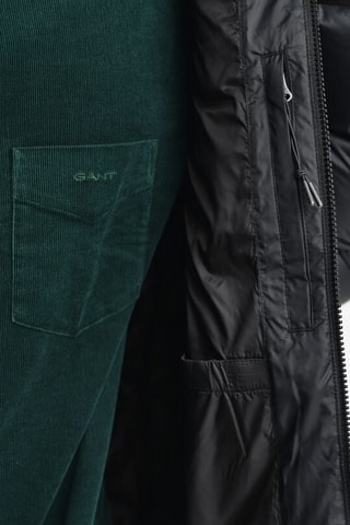 Gewatteerde Jas Regular Fit met Capuchon - Zwart