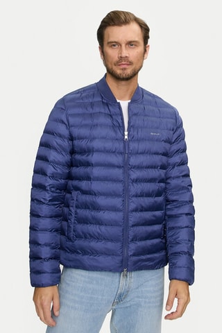 Gewatteerde Jas Regular - Blauw