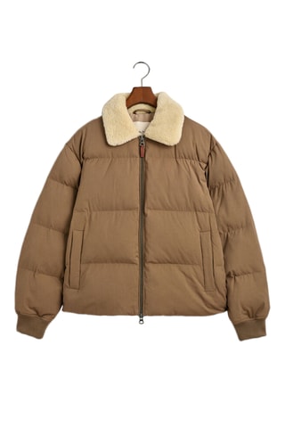 Doudoune regular - Marron