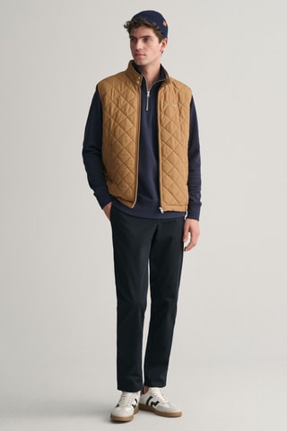 Veste regular sans manches - Camel