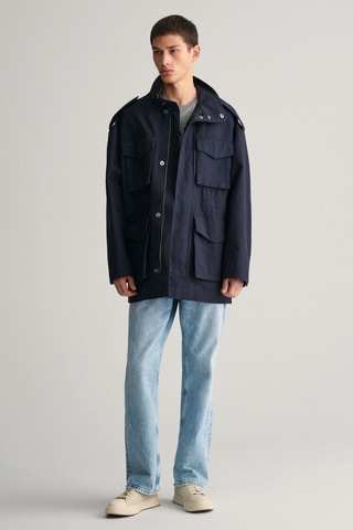 Veste relaxed - Bleu marine