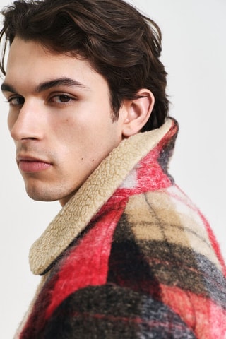 Veste relaxed - Rouge