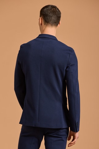 Veste slim - Bleu marine