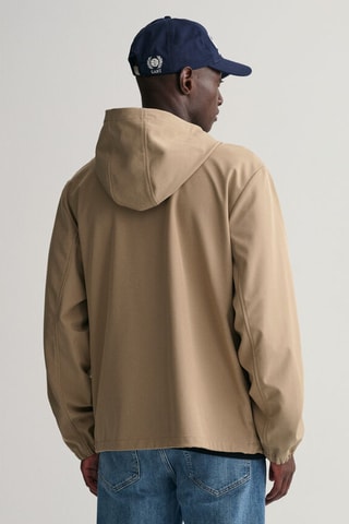 Veste regular à capuche - Taupe