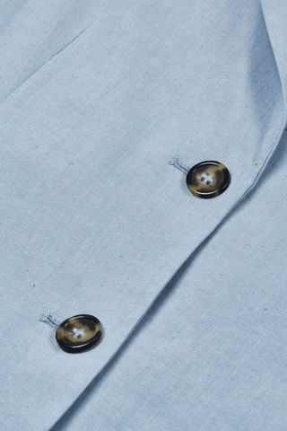 Veste de costume regular en lin - Bleu clair