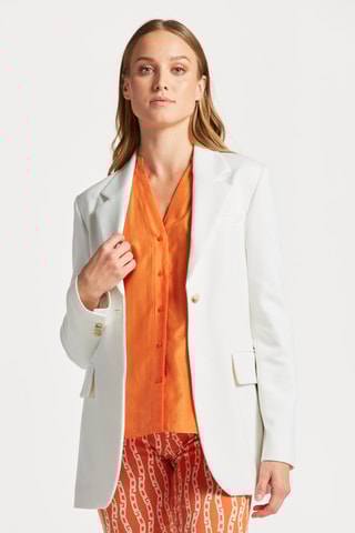 Veste regular - Crème