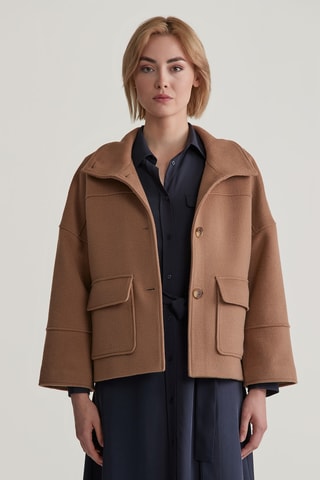 Veste relaxed - Marron