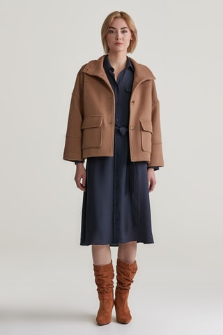 Veste relaxed - Marron