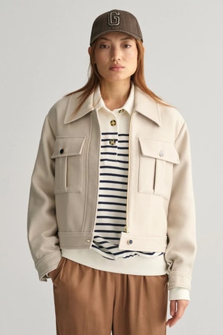 Veste regular - Beige