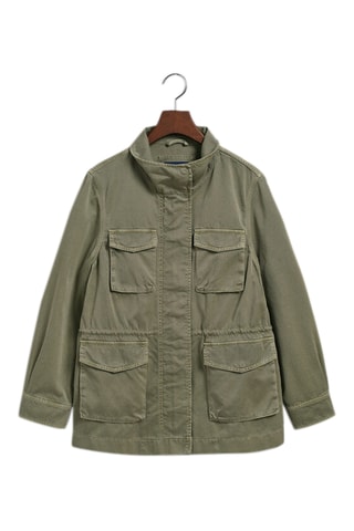 Veste regular - Vert kaki