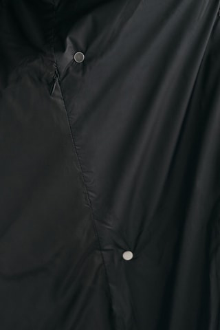 Doudoune longue relaxed sans manches - Noir