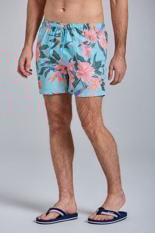 Short de bain - Bleu