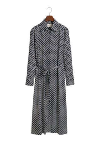 Robe chemise slim - Bleu