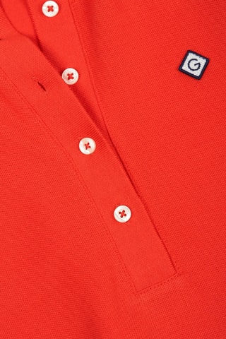 Robe polo regular - Rouge