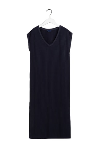 Robe relaxed sans manches - Bleu marine