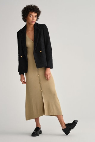 Robe longue slim - Beige