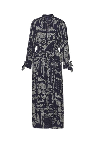 Robe midi regular - Bleu marine