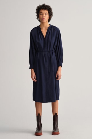 Robe relaxed - Bleu marine