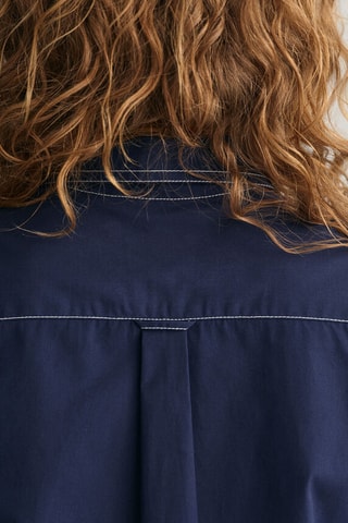 Robe chemise regular - Bleu marine