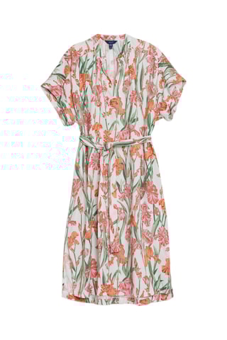 Robe midi relaxed sans manches - Écru