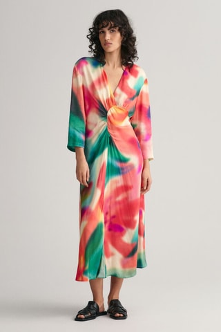 Robe midi regular - Crème