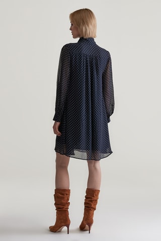 Robe droite - Bleu marine