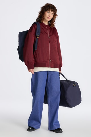 Blouson relaxed - Bordeaux