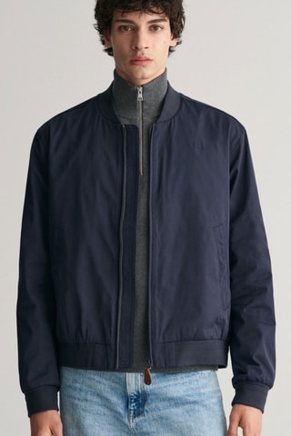 Blouson regular - Bleu marine