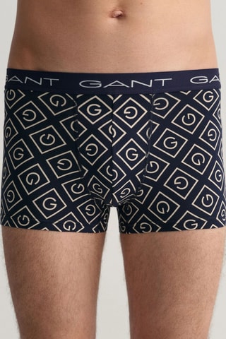 3 boxers - Bleu marine