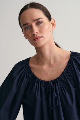 Blouse relaxed - Bleu marine
