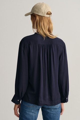 Chemisier relaxed - Bleu marine